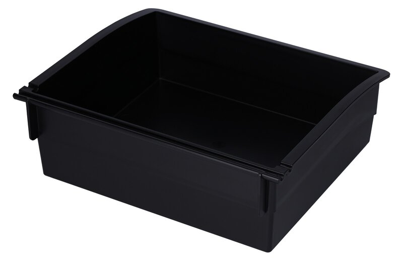 Plateau de travail ESD, PS, noir, 180 x 210 x 79 mm #3