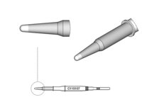Panne à souder, conique, D : 0,8 mm #thumbnail-2