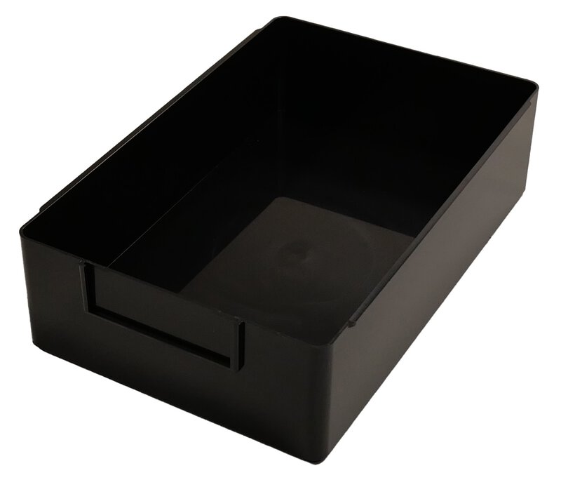 ESD tray, carrying frame incl. 10 trays, chrome-plated, 610 x 190 x 252 mm #3