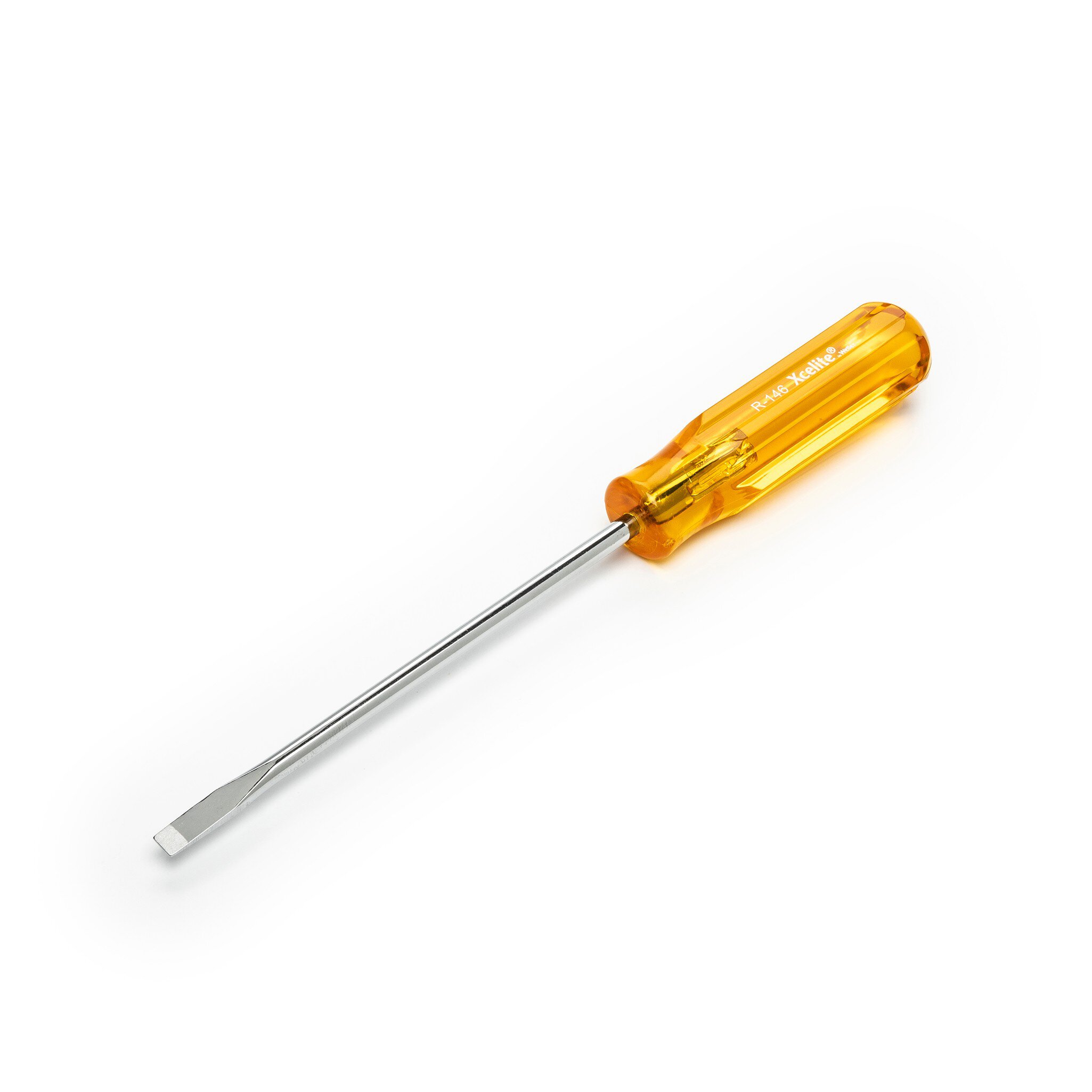Weller Xcelite 1/4" x 6" slotted screwdriver with round blade #zoom-3