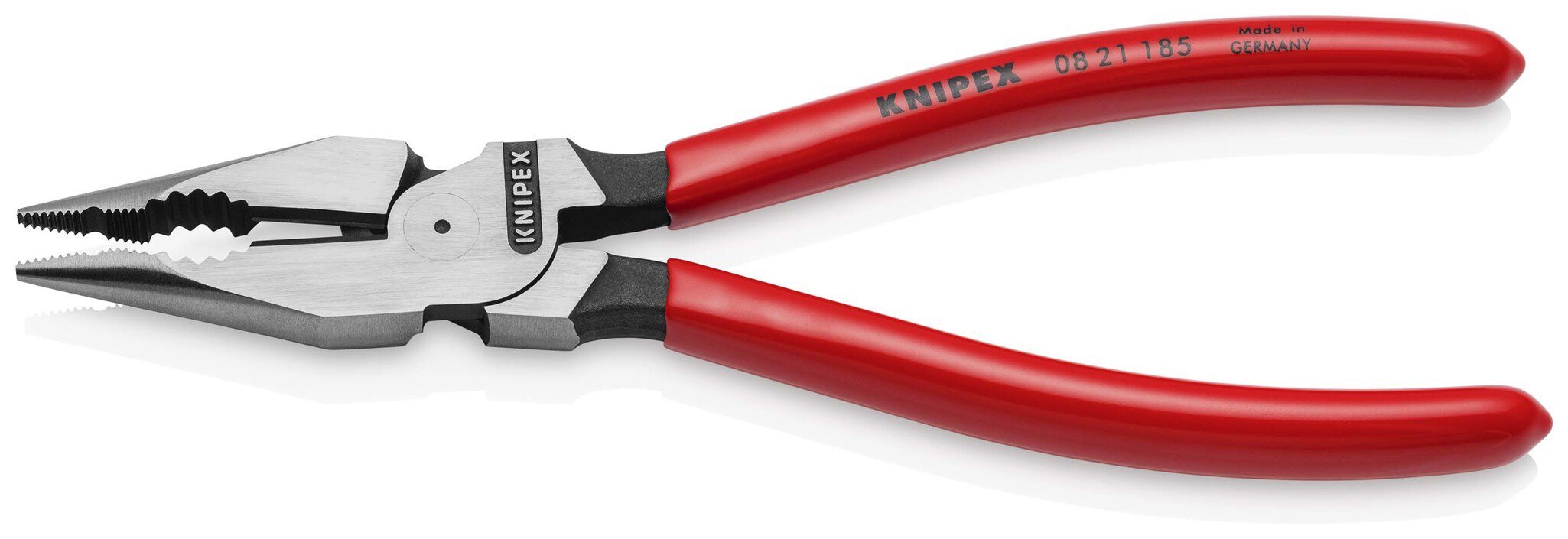 Pinze combinate con rivestimento in plastica, nero, atramentate, 185 mm (SB-card/blister) #zoom-2