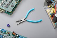 Weller Xcelite 5" ESD-safe smooth needle nose pliers with smooth jaws and slim line #thumbnail-8