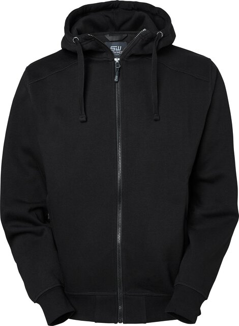 Franklin Full-Zip Sweatshirt, Herren schwarz