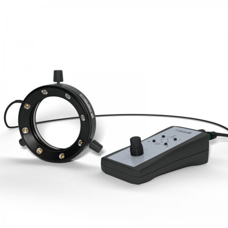 LED-Segment-Ringlicht, natur-weiß (4.000 K), Arbeitsabstand 75 mm, Spanndurchmesser max. 81 mm #1