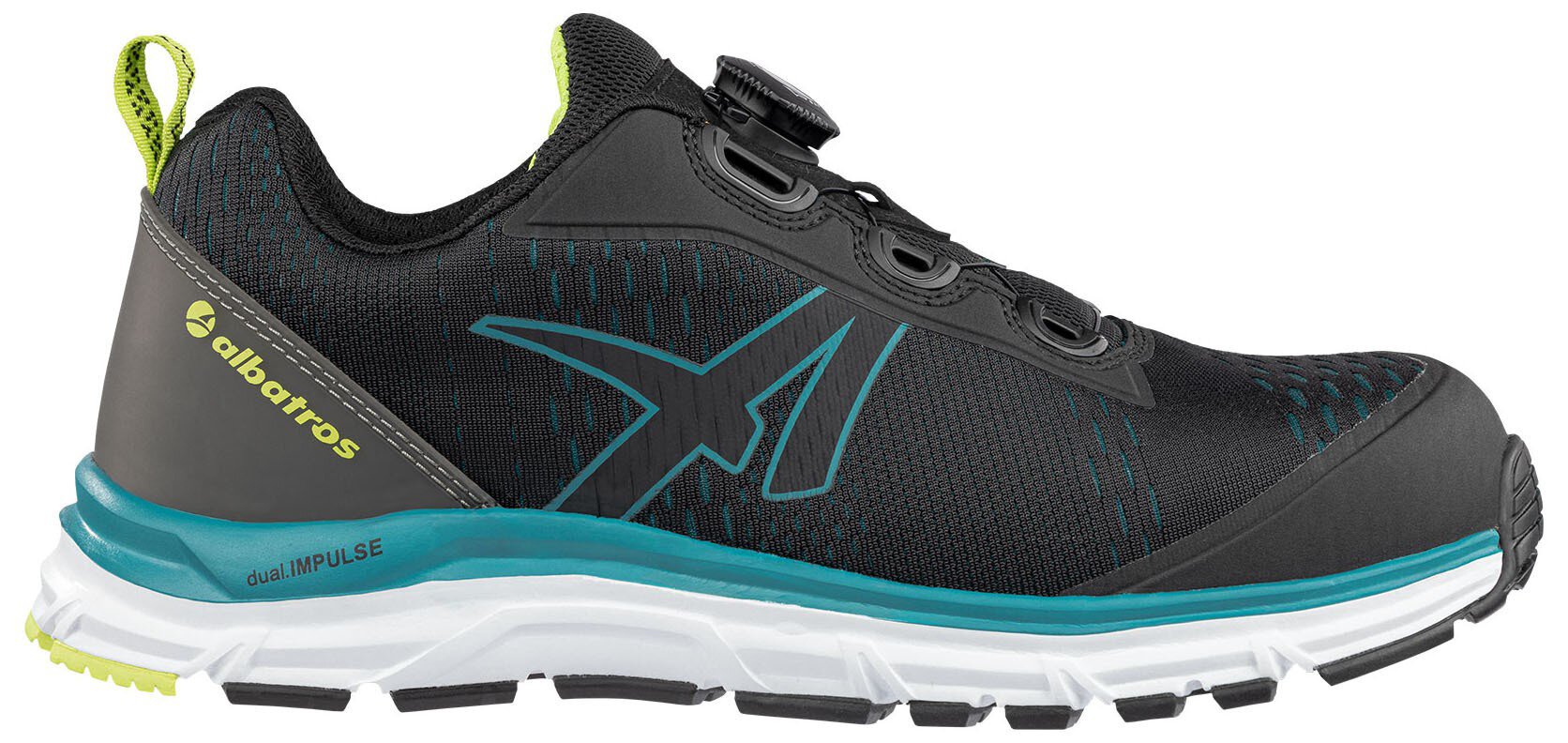 Chaussures de sécurité ESD S1P, AER55 IMPULSE BLACK QL LOW, noir #zoom-1