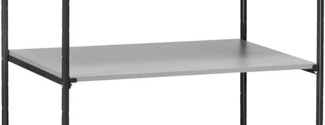 Plancher pour chariot à plateaux 1000 x 600 avec 1 paire de cornières d'appui