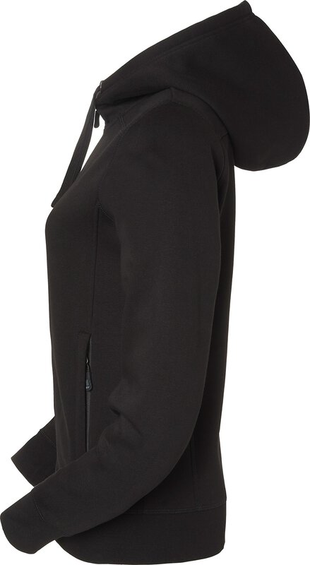 Ava Full-Zip Sweatshirt, femme, noir, L #4