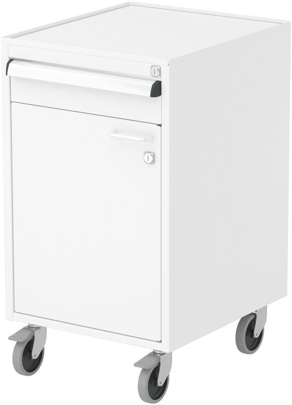 ESD drawer unit 45/66 door left, max. 50 kg/drawer