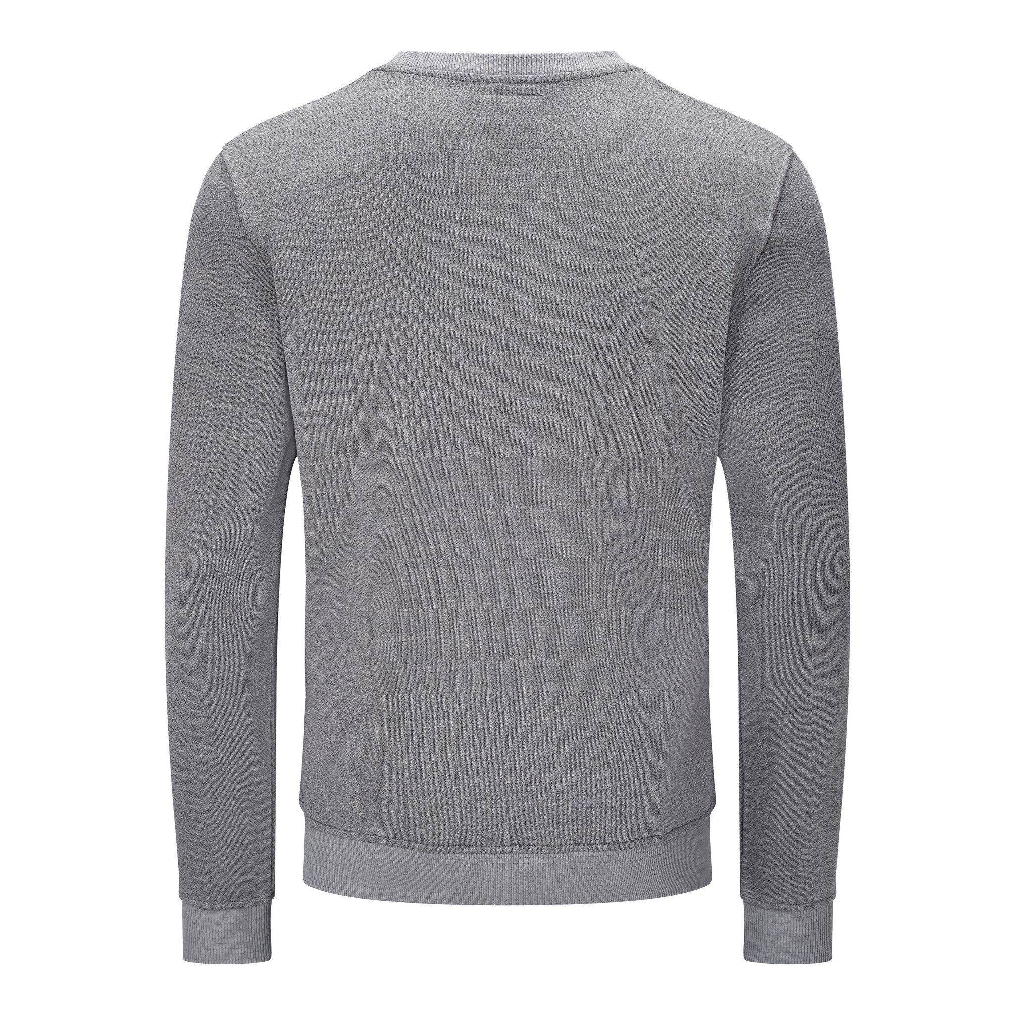 Bluza ESD, okrągły dekolt, szara, rozmiar XL, krój Comfort-Fit #zoom-6