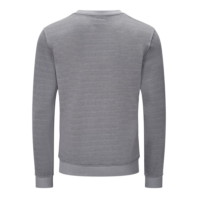 Bluza ESD, okrągły dekolt, szara, rozmiar XL, krój Comfort-Fit #6