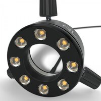 Lampa pierścieniowa LED UV i IR, UV (365 nm), odległość robocza 120 mm, średnica mocowania maks. 40 mm #thumbnail-2