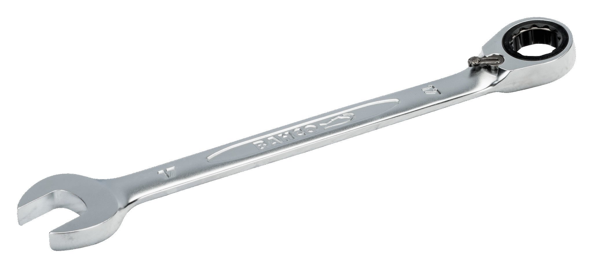 Chiave ad anello a cricchetto da 8 mm, cromata #zoom-1