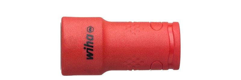 Socket insulated 1/4" external hex (43095) 10 mm #1
