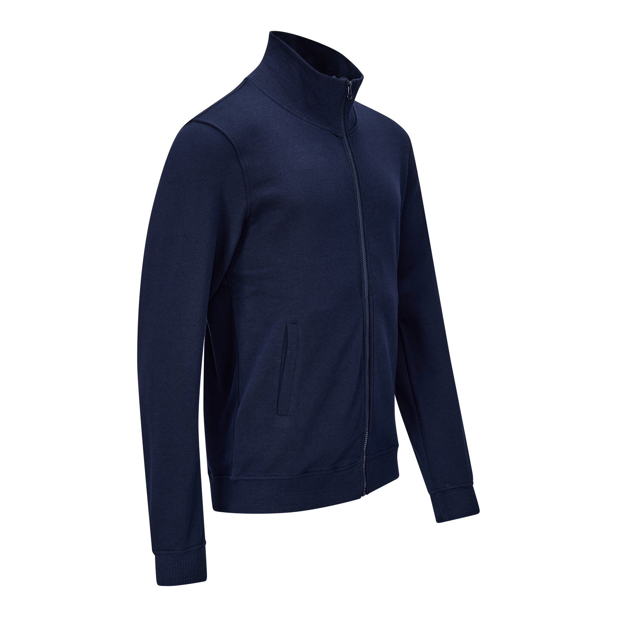 ESD Sweatjacke mit Zipper, marine blau, L, Comfort-Fit #zoom-5