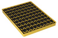 SMD drawer 340/22 incl. 81x SMD box N1 with ESD cover and TZ insert, yellow/black #thumbnail-2