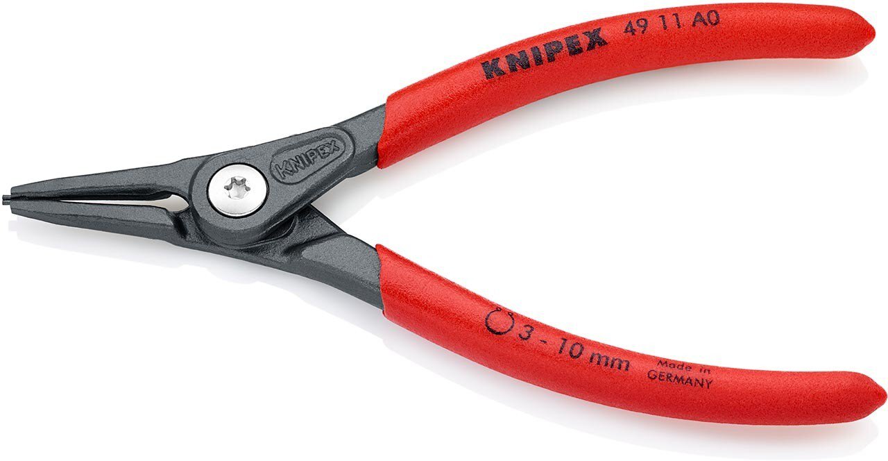 Precision circlip pliers for outer rings on shafts, gray atramentized, 140 mm #zoom-2