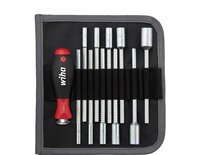 Screwdriver with interchangeable blades Set SYSTEM 6 12-piece hexagon socket wrenches in roll-up case (27713) #thumbnail-1