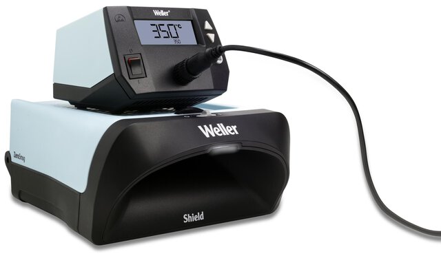 ZeroSmog Shield Pro appareil d'aspiration pour fumées de soudure, y compris WE 1010 station de soudure à 1 canal