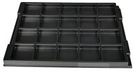 ESD insert for Euro box 1 and 2, 7 wells, 362 x 263 x 43 mm #thumbnail-1