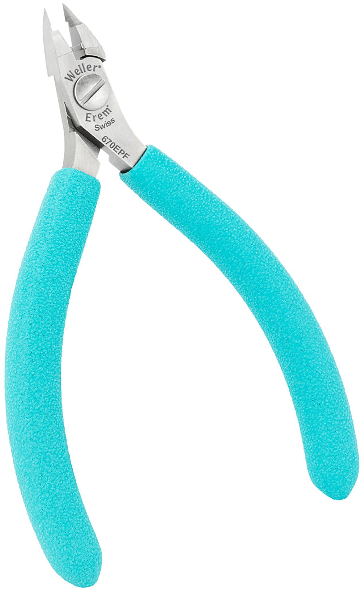 Pince coupante pointue ESD, droite/courte/évidée, 110 mm, sans bord tranchant #zoom-1