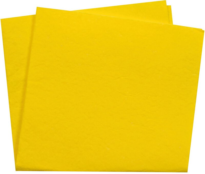 Panno multiuso HygoClean TETRA PREMIUM, giallo, 38x40cm, 145 gr./m², PU: 450 pezzi