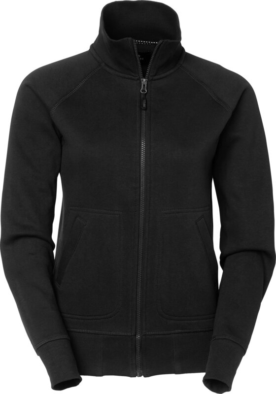 Savannah Full-Zip Sweatshirt, Damen, schwarz, S #1