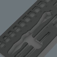 Schaumstoffeinlage 8000 B Zyklop Knarre 3/8" Set 1, ohne Werkzeug, 172 x 30 x 392 mm #thumbnail-3