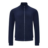 ESD Sweatjacke mit Zipper, marine blau, L, Comfort-Fit #thumbnail-1