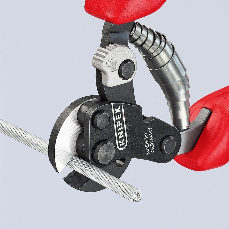 Wire rope cutter, also for high-strength wire ropes, burnished, 160 mm #5