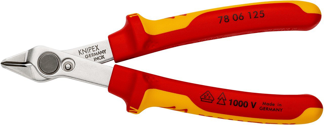 Electronic Super Knips®, side cutter, insulated, 125 mm #zoom-3