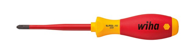 Cacciavite SoftFinish® elettrico slimFix PlusMinus/Pozidriv (36329), SL/PZ1 x 80 mm