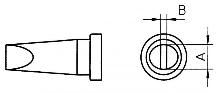 LT B HPB Lötspitze Meißelform 2,4 x 0,8 mm #zoom-3