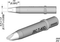Soldeerstift voor 30ST/40ST/SL2020 en IN2100, serie CLASSIC, T40D #thumbnail-1