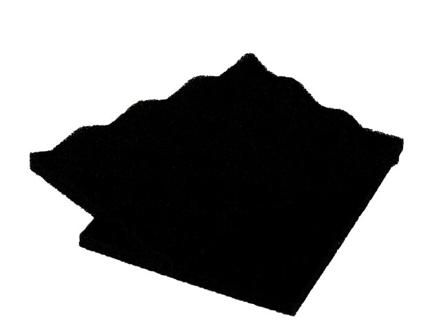 ESD-kuipschuimset voor koffer K2012 ESD, zwart, 120 x 80 mm