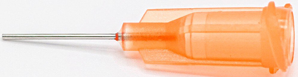 Dosiernadel 0,5", gerade, Gauge 23, orange, gerade #zoom-1