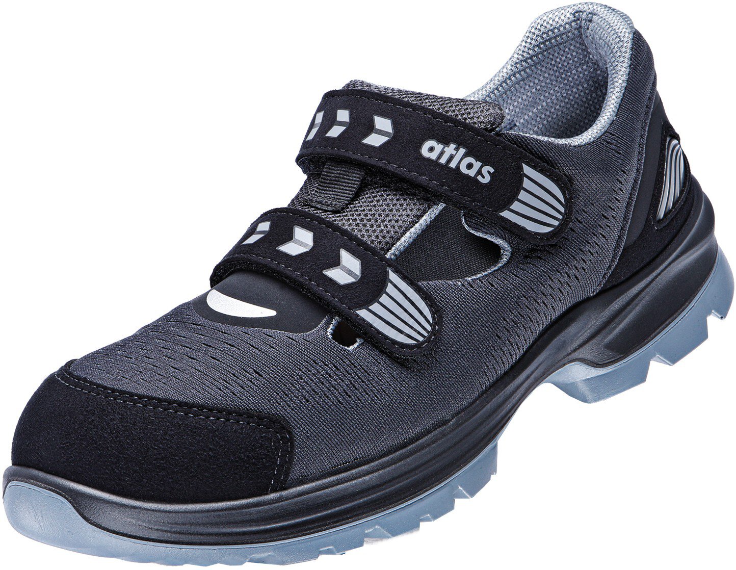 Sandalo ESD ERGO-MED 1600, W14, S1, a rete, unisex, antracite/nero, misura 50 #zoom-1