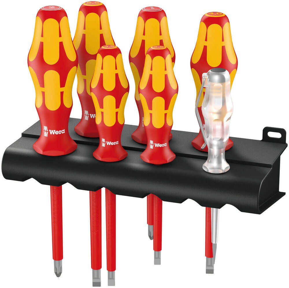 Screwdriver set 7 pieces, 160 i/7 Rack Screwdriver set Kraftform Plus, series 100 #zoom-1