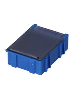 ESD SMD Box N3, 41 x 37 x 15 mm, blue/transparent vaporized #thumbnail-1