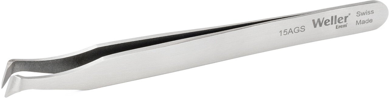 Schneidpinzette mit schmalem schrägem Kopf. #zoom-1
