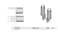 Grot lutowniczy, kształt klingi, 4 x 1,2 mm #thumbnail-2
