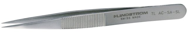 Hochpräzisions Pinzette, stark, außen geriffel, 110 mm