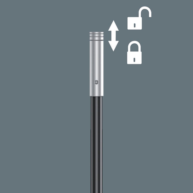 Bits-Handhalter extra slim mit flexiblem Schaft, 1/4" x 173,5 mm #4