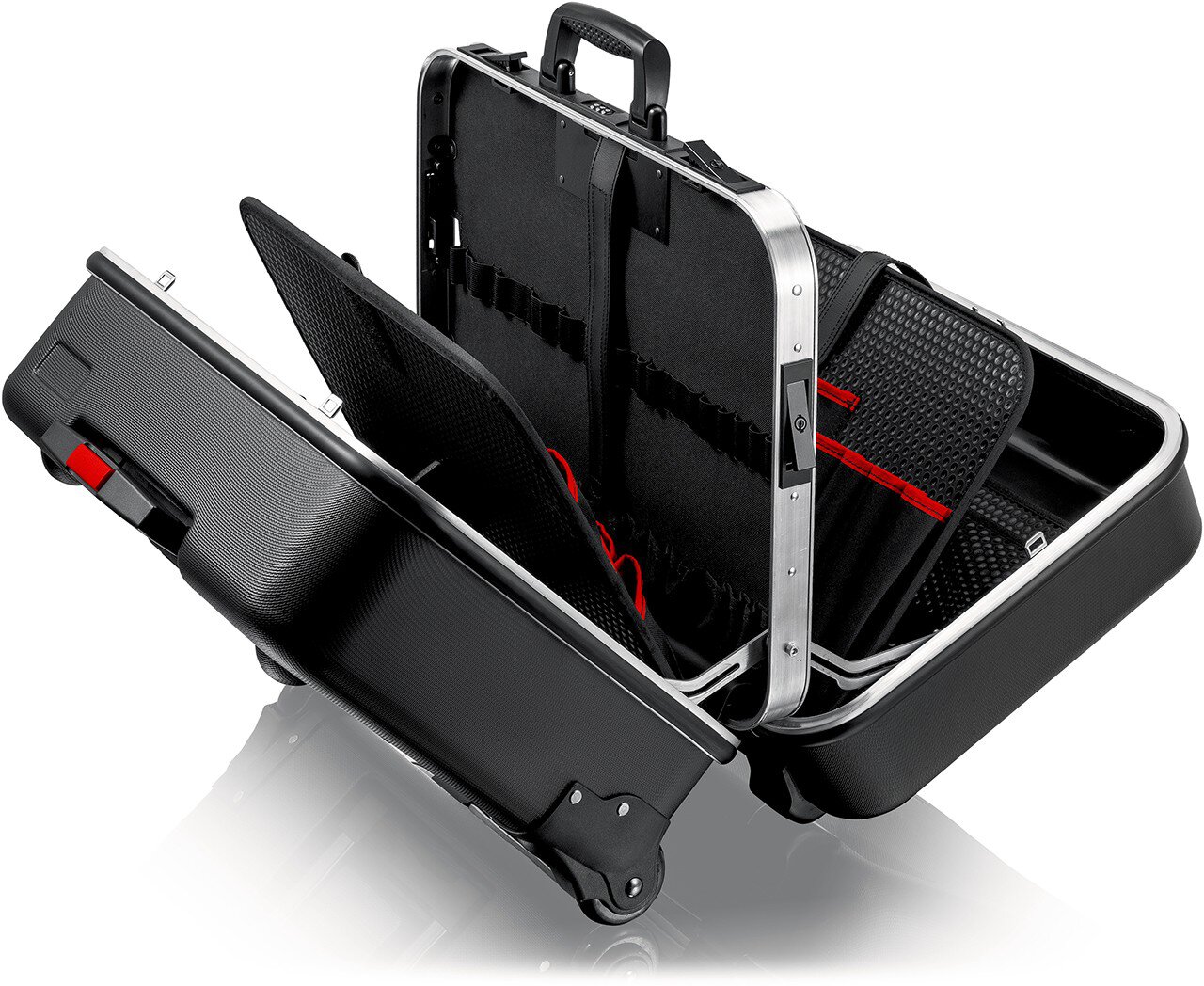 Toolbox "BIG Twin Move" electric, with integrated wheels and telescopic handle, empty #zoom-1