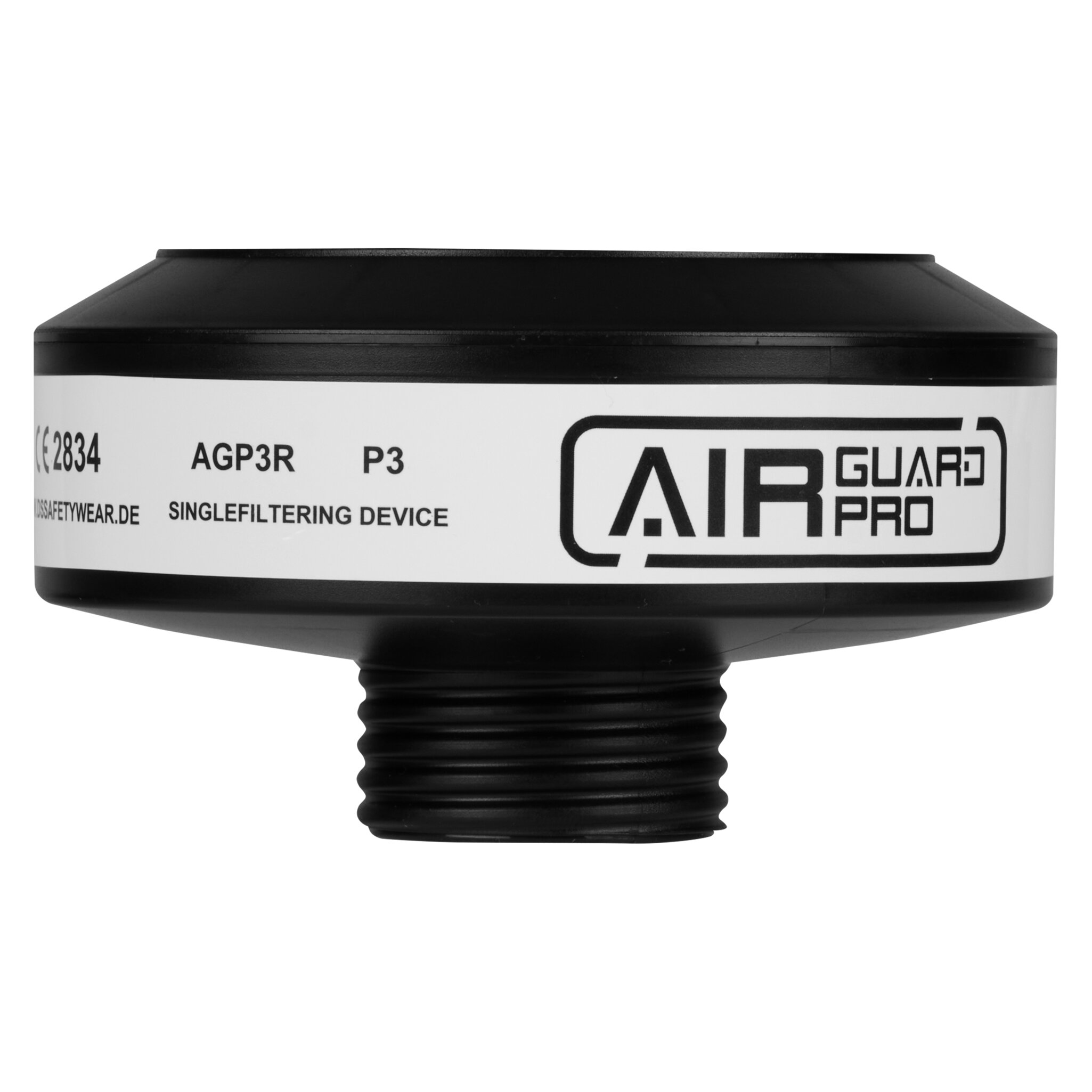 AirGuard Pro®-deeltjesfilter P3R voor ademhalingsbeschermingsvolledig masker, met RD40-aansluiting #zoom-2
