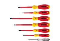Screwdriver set SoftFinish® electric, slotted/Phillips, 7 pcs. (00834) #thumbnail-1