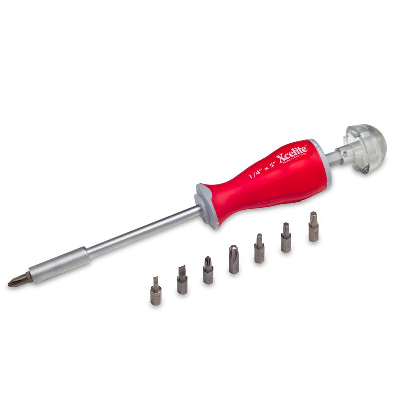 Weller Xcelite 8-in-1-Schraubendreher der Pro-Serie mit integriertem Bit-Depot #3