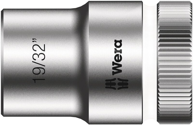 Socket with 1/2" drive, 19/32" x 37 mm #1