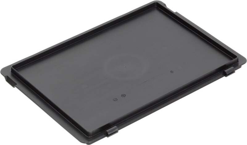 ESD Scharnierdeckel New Box NB MC, schwarz, 400 x 300 mm #2