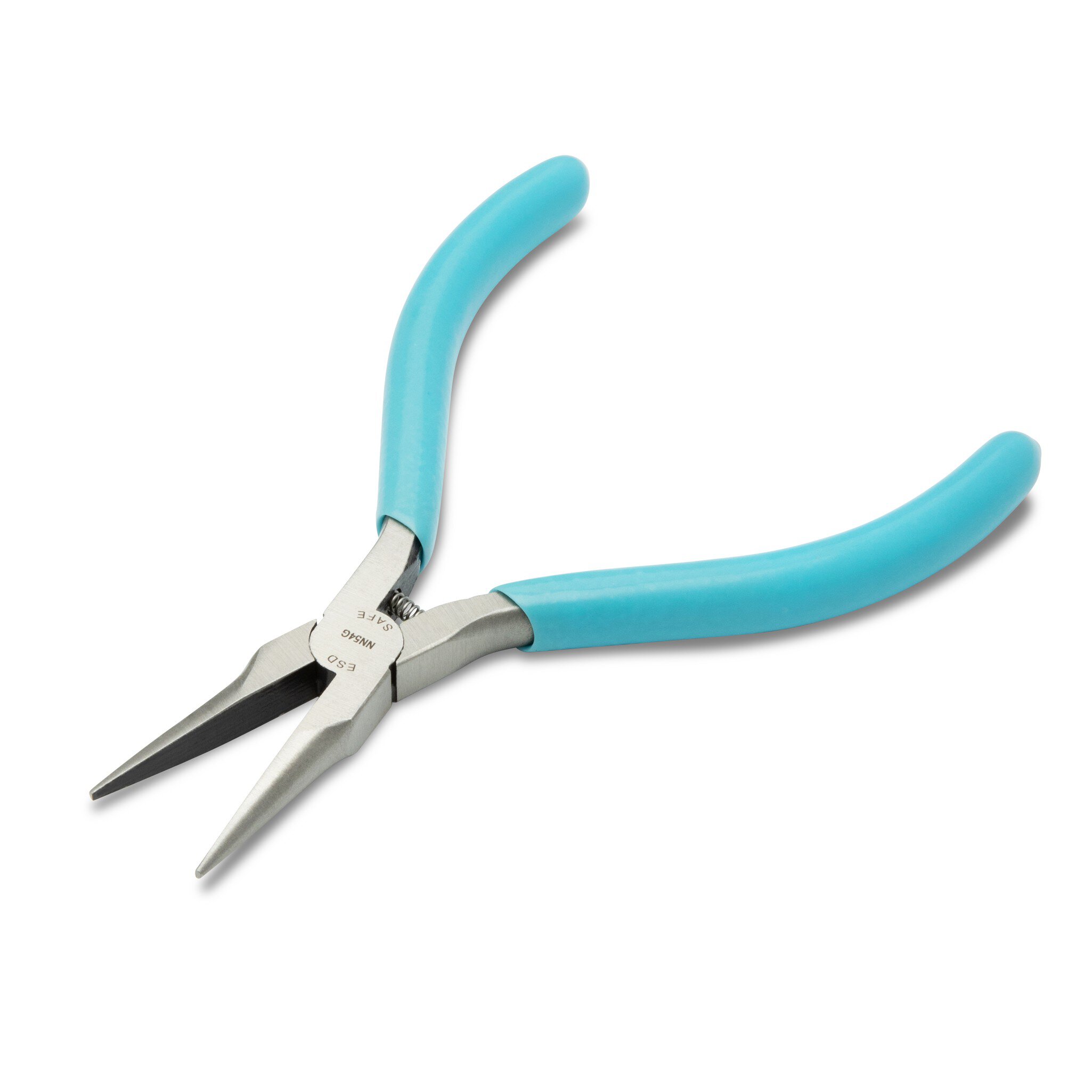Weller Xcelite 5" ESD-safe smooth needle nose pliers with smooth jaws and slim line #zoom-6