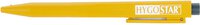 Stylo à bille Hygostar "Detect", détectable, avec clip, couleur d'écriture : noir, couleur du corps : jaune #thumbnail-1